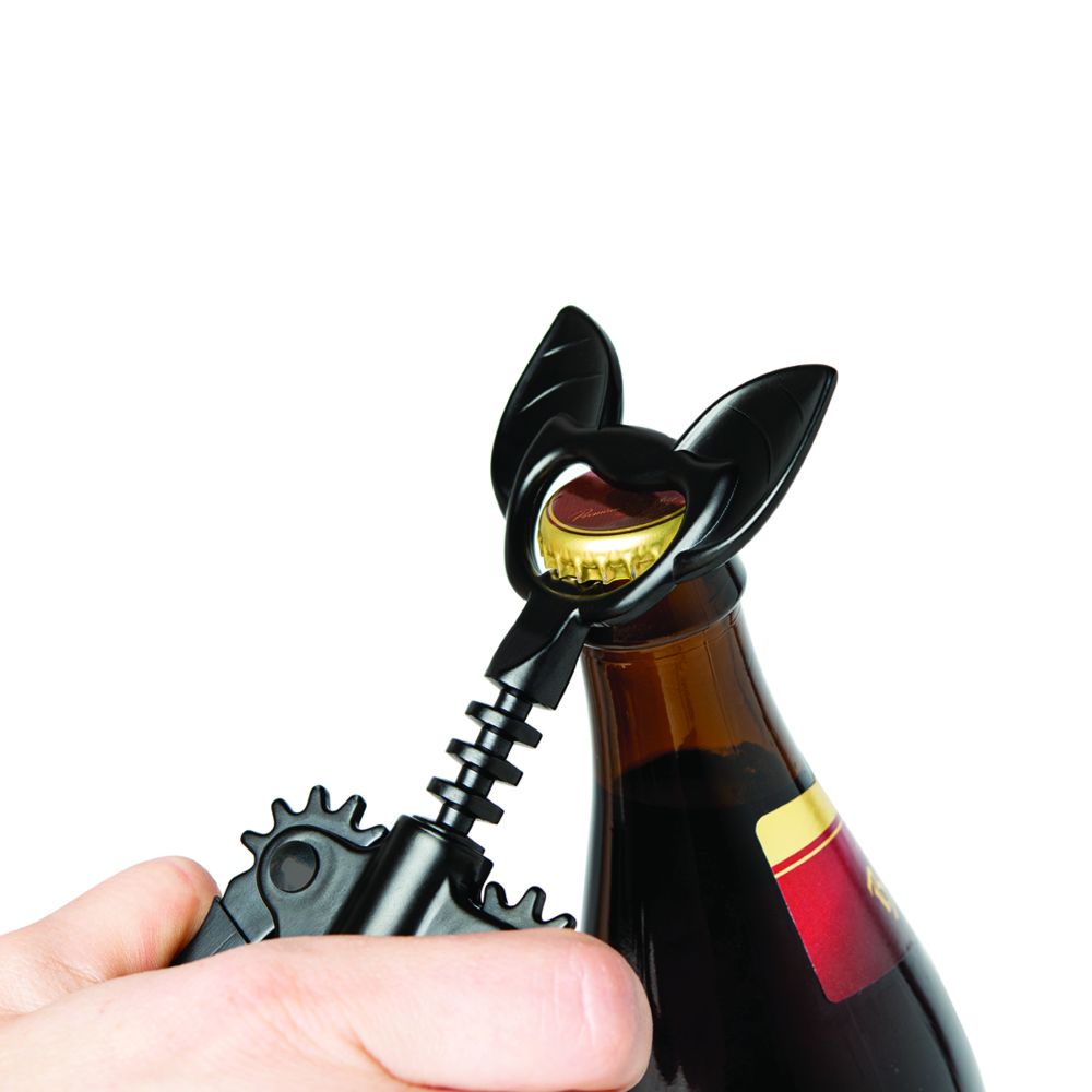 Tire-bouchon et décapsuleur Chauve-souris