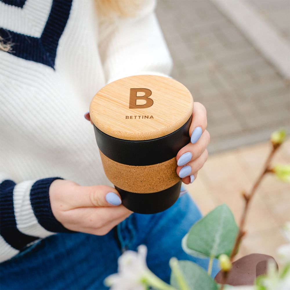 Gobelet personnalisé avec monogramme