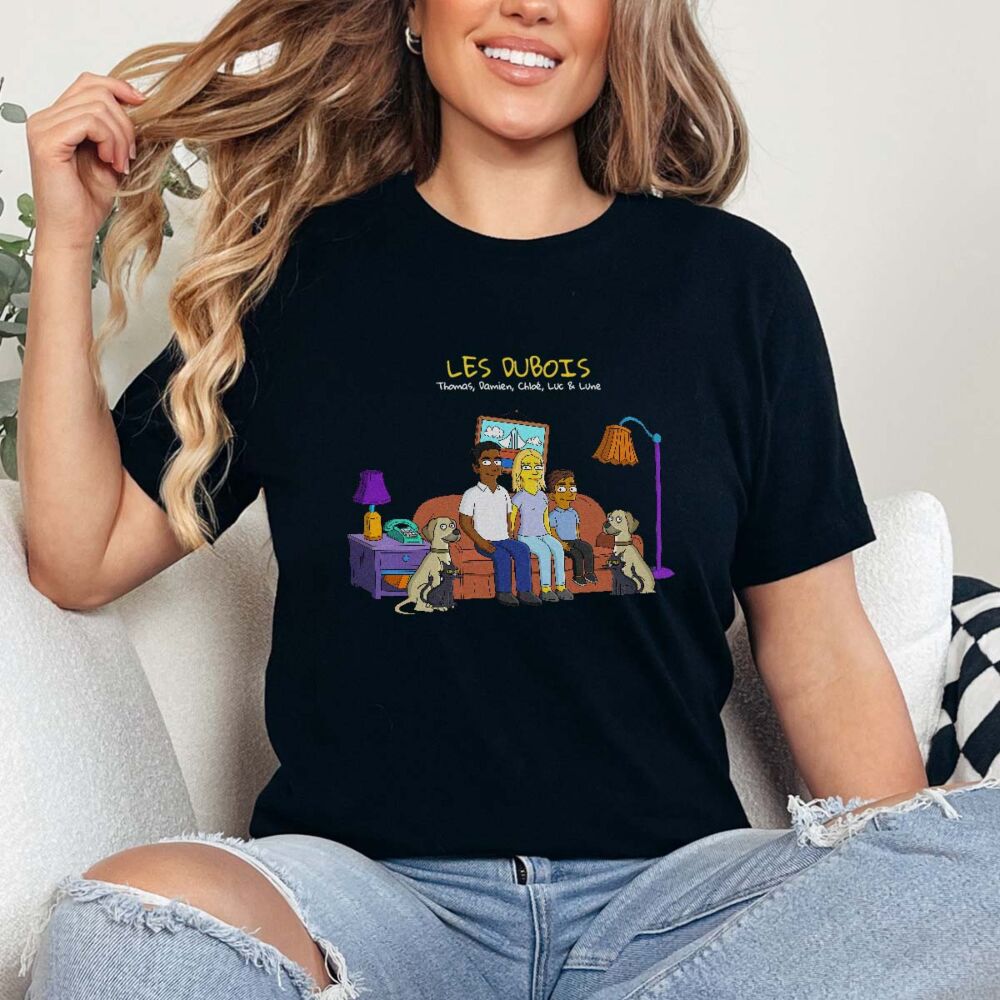 T-shirt personnalisé famille Cartoon