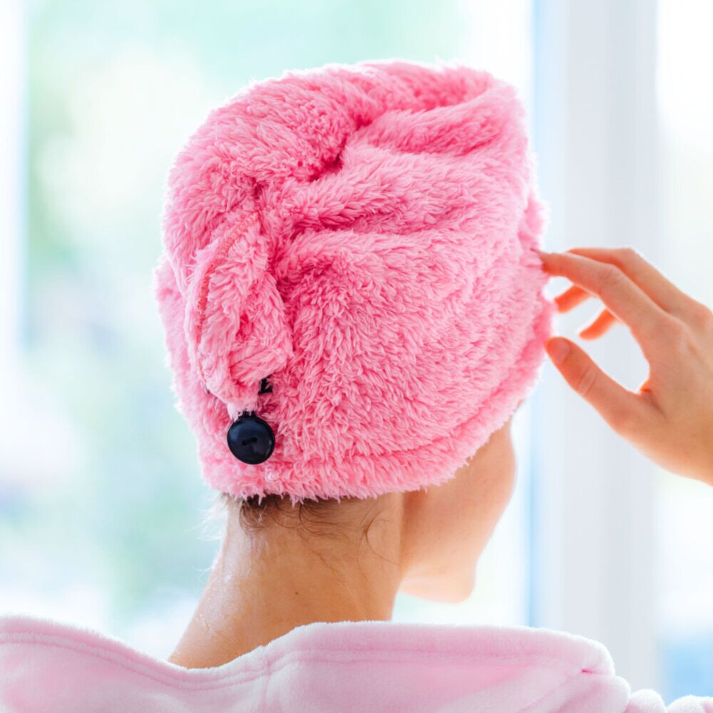 Serviette Turban pour les Cheveux