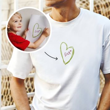 Personalisierbarer Jutebeutel mit Foto und Text