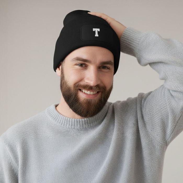Bonnet personnalisé avec monogramme