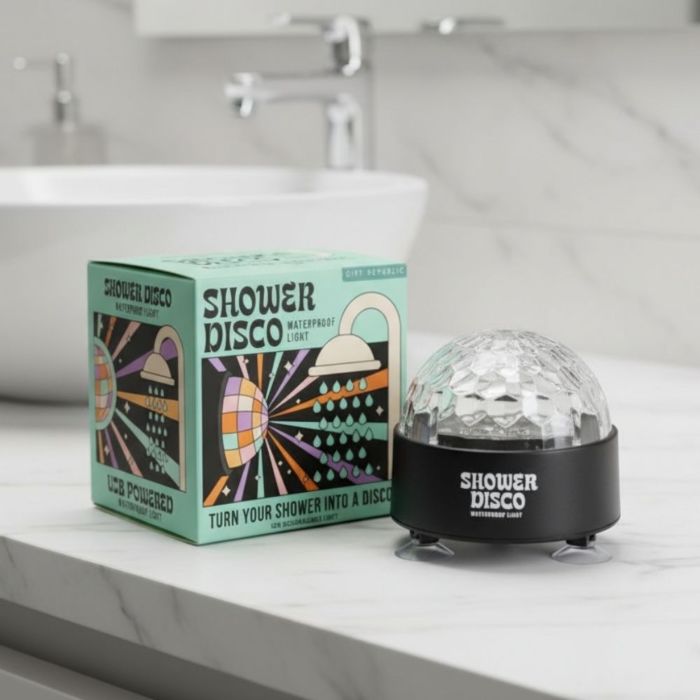 Lampe de douche disco