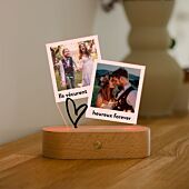 Lampe LED personnalisée design Polaroid